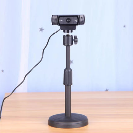 Desktop Tripod for Mobile Phone Webcam DSLR Camera Tabletop Tripie Stand Mount for Smartphone Cellphone Web Cam Support