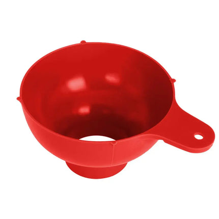 High-end Wide Mouth Funnel Plastic Popular Salad Dressing Liquid Wide Tools Gadgets Mouth Hopper Funnel Kitchen Canning Filter