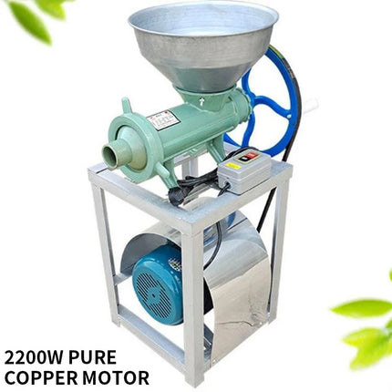 2200W/3000W Electric Rice Cake Maker Commercial Glutinous Rice Cake & Jelly Machine Yellow Charcoal-Grilled Manual Glutinous Ric