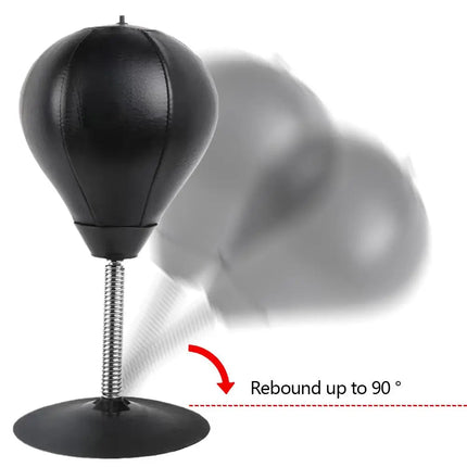 Fun Punch Rages Bag, Heavy Duty Desktop Punching Bag For Mood Relief Desktop Punching Bag with Suction Cup For Office Table