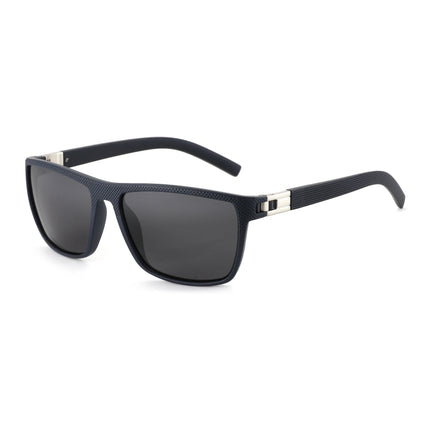 BLUEMOKY Lightweight Polarized Sports Sunglasses for Men with Prescription Lenses TR90 Square, Progressive Myopia Eyeglasses