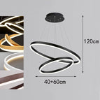 2 rings / white / Cold White