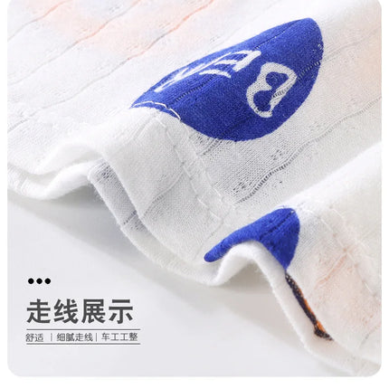 2025 New Kids Sleeveless Set Summer Cotton Girls' Shorts Pajamas Korean Style Boys' Tank Top Outfit Children Clothing Set