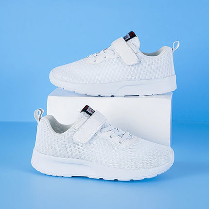 New style children's shoes for boys and girls, ultra-lightweight and breathable mesh running shoes