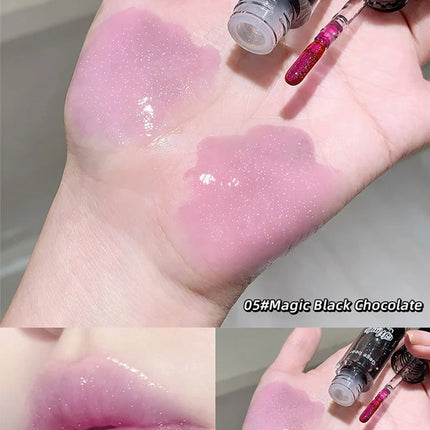 Fruit extract moisturizing lip balm water-shining mirror moisturizing and moisturizing autumn and winter lipstick base lip gloss