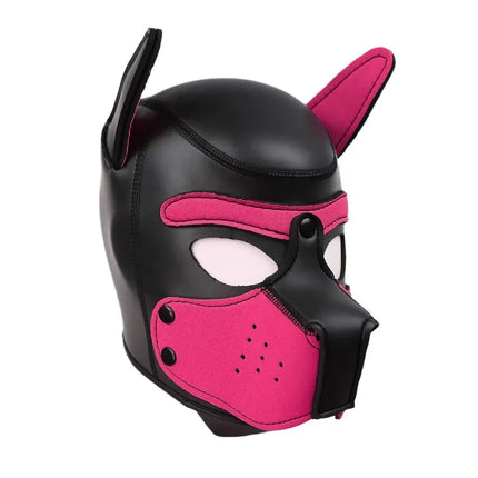 Female Role-playing Mask Couple Training Game BDSM Bondage Sex Toy Male Dog Head Mask Adult Party Toy Nightclub Dance Head Cover
