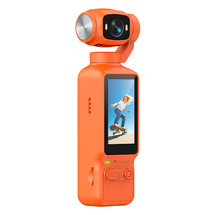 4K HD Pocket Action Camera 180 Degree Rotation Lens with 1.97-inch Screen for Cycling Travel Sport and Outdoor Activities