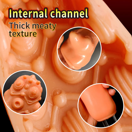 Male Masturbator Erotic Toy for Adult Soft Silicone Protable Vagina Pussy Masturbation Penis Endurance Exercise Sex Toys for Men