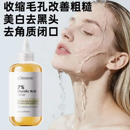 Glycolic Acid Toner 7% Resurfacing Pore Treatment, Brightening Essence for Dark Spots & Rough Texture