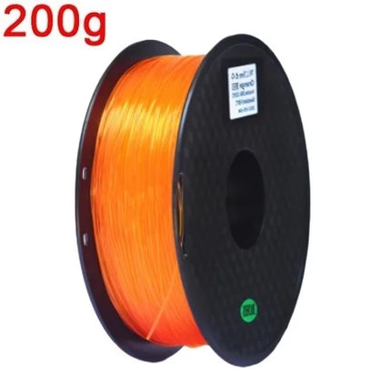 Flexible Filament Transparent TPU 1.75mm 1kg 500g 250g Fit FDM 3D Printer Material 95A Soft TPU Filament Clear Blue Green Red