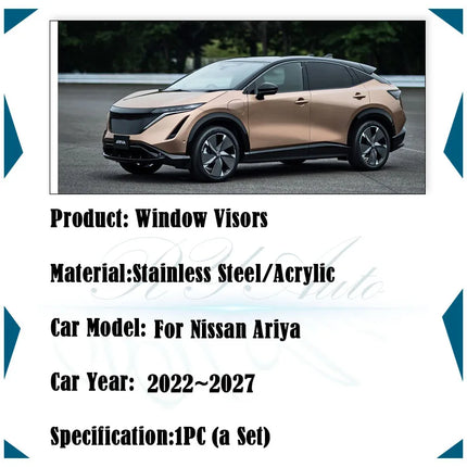 Car Grille Mesh For Nissan Ariya FE0 2022~2027 Anti-dust Front Bumper Protection Grille Dust Cover Tank Net Pad Auto Accessories