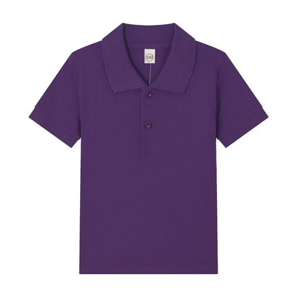 Boys Polo Shirt Children 15 Colors Custom Logo Short-Sleeve High-end eco-friendly cotton Clothes Teens Tshirts