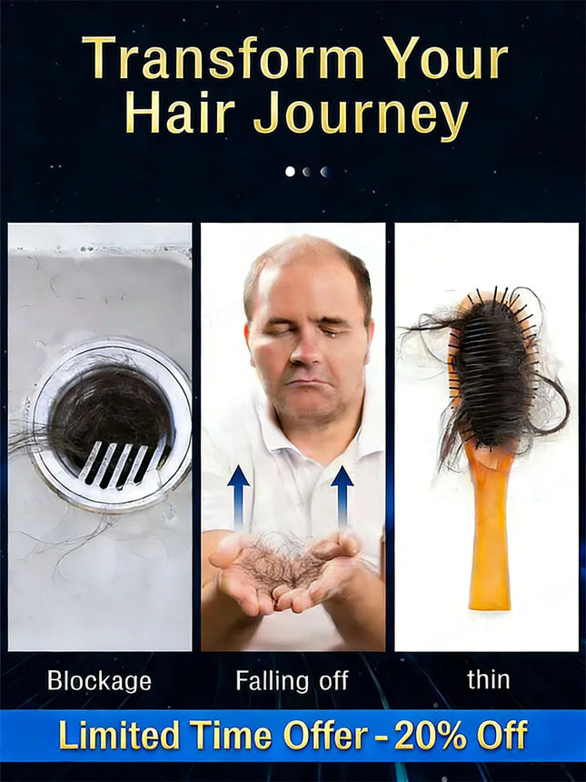 Nourish hair roots, repair damage from the root, and make hair look thicker