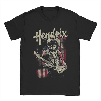 Jimi Hendrix 2026 New Bestseller Men's Women Y2k Rock Album Graphic Hawaiian Hiphop Style Shirt Women Summer T-Shirt