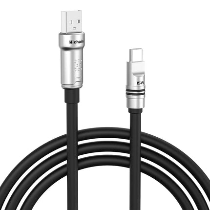 1.2M/2M USB A To USB C Fast Charging Cable PD15W 480Mbps Data Transfer Cord USB To C Cable For Phones Laptop Tablets