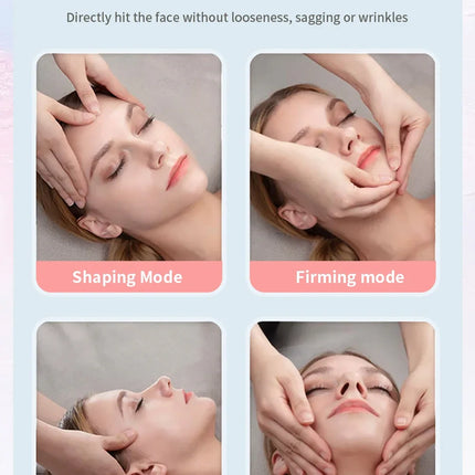 Micro Current Face Beauty Instrument Mini Portable Face Slimming Massager EMS Delicate Contour Lifting Firm Skin Beauty Device