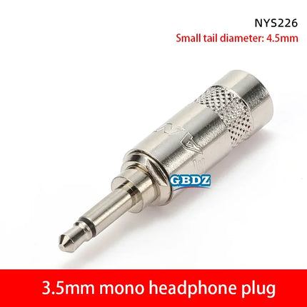 Gold-plated Jack 3.5mm  Single Channel3 Pole Female Plug 1/8″ Headphone Notebook Microphone Audio Interface Extension Cable Plug