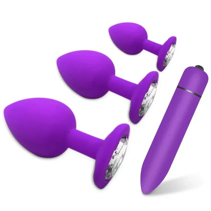 Soft Silicone Anal Butt Plug Unisex Sex Toys Men Prostate Massager Adult Gay Ass Stuffed Anal Trainer Massager for Couples