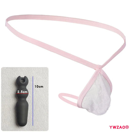 YWZAO Anus Gay Plug Men's Dildo Ass Underwear Briefs Toys Lingerie Thongs Butt Panties Sexy Adult Anal Fisting N21 Combination