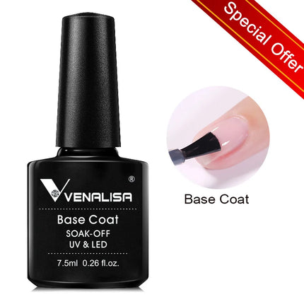 Venalisa 7.5ml Nail Gel Polish 60 Colors Hema TPO Free Milky White Jelly Soak Off UV LED Varnish Full Coverage CANNI Manicure