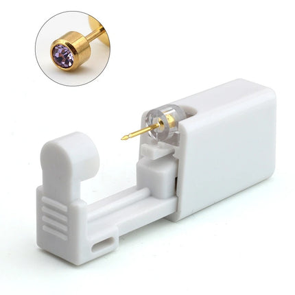 1PC Disposable Sterile Ear Piercing Unit Cartilage Tragus Helix Piercing Gun NO Pain Piercer Tool Machine Kit Stud Body Jewelry