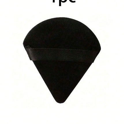 20/10/3/1pc Triangular Velvet Makeup Powder Puff, Facial Powder Puff, Reusable Makeup Powder Puff, And Eye Makeup Powder Puff