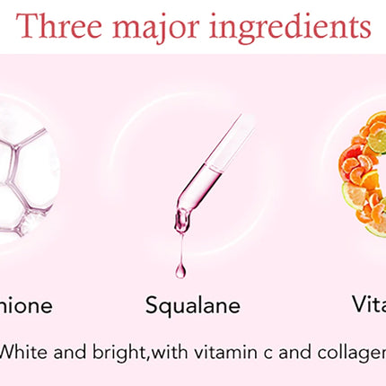 AILKE Whitening Skin Care Set, With Glutathion Vitamin C, Brighter Smoother Skin, Reduce Dark Spots, Clean Skin, Moisturizing