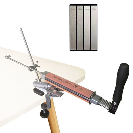 Ruixin Pro Sharpener Professional Kitchen Knife Fix Fixed Anglehigh Quality Stones Sharpening  with Multi Stone Whetstone Grind