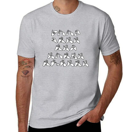 Keep calm and learn Auslan T-Shirt new edition vintage mens shirts graphic tee