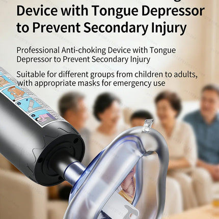 Heimlich Anti Choking Device Throat Negative Pressure Suction Device Household Portable Automatic First Aid Anti Asphyxia Device