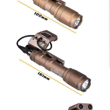 WADSN Airsoft Surefir M600C M600 M300 Tactical Scout Light AR15 Rifle Weapon Flashlight LED Hunting Spotlight SF M300A Gun lamp