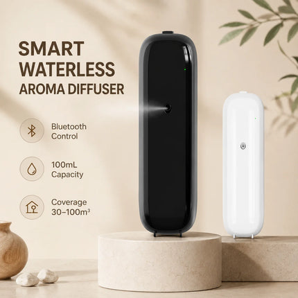 NAMSTE Smart Bluetooth Aroma Diffuser Machine Wall Mounted  Waterless Plug in Scent Machine for Home Office Bathroom Corridor
