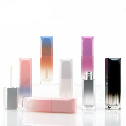 10/20/50/100pcs 5ml Plastic Lip Gloss Tube Lip Balm Refill Bottle Liquid Lipstick Tube With Brush Beauty Container DN2309031