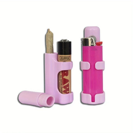 Smell Proof Crush Proof Portable Cigarette Case Lighter Holder