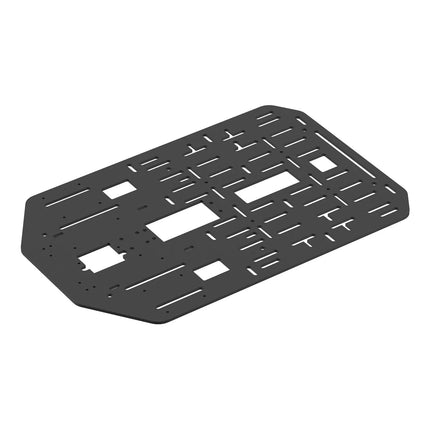 Yahboom Smart Robot Car Bracket Aluminum Alloy Frame 2mm Wheeled Chassis High-strength Upper Plate Support Multi-layer Stacking