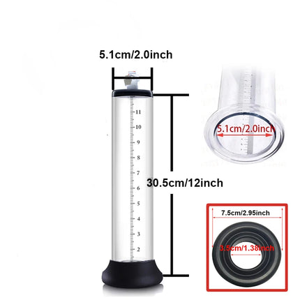 Male Penis Enlarger Vacuum Pump Penis Bigger Growth Enlargement Enhancer Adult Sex Toys For Men Lasting Trainer Erotic Products