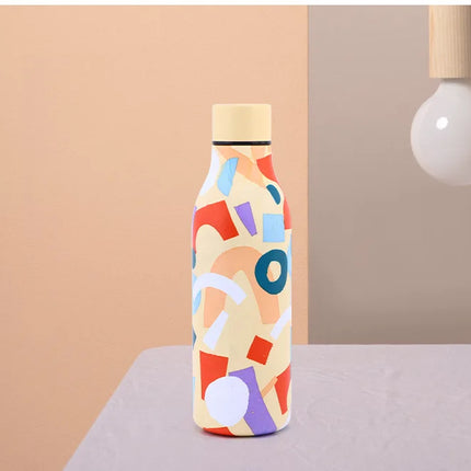 Cup Thermal Bottle for Coffee Travel Mug Insulated Tumbler School Water Bottle Stainless Steel Thermo Thermos Hot Themo Carry