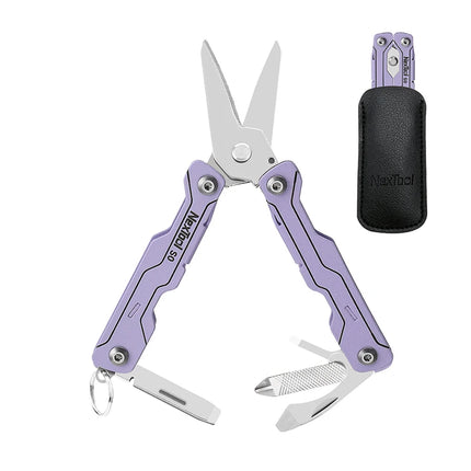NexTool Micro Multitools S0 Mini Sailor Scissors 8 In 1 Mini Pocket Multitool EDC Folding Hand Tools Camping Survival Multitool