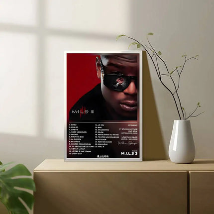 French Singer Rapper N-ninho Poster High Quality Dorm Living Room Aesthetic Wall Decoration Painting Stickers Gift