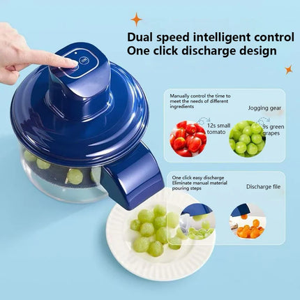 Automatic Electric Grape Peeler Machine Hands Free Skin Remover for Berries Fruits Fruit Prep Tool Effortless Peeling