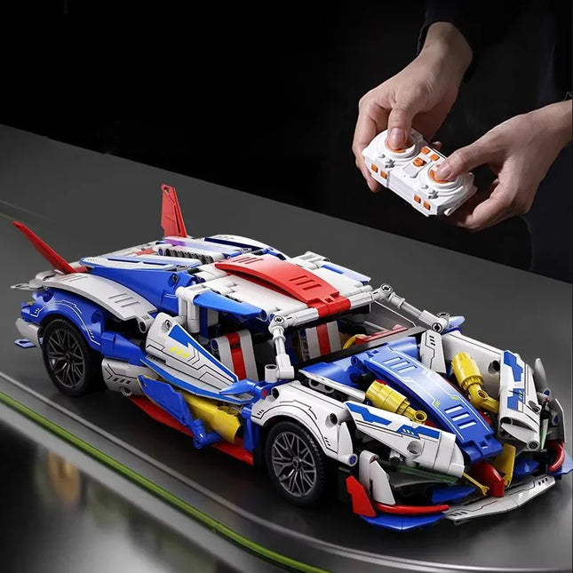 New Technical 1：14 Racing Sport Car Model Building Blocks City Mechanical Speed Vehicle Supercar Brick Puzzle Toys Kid Adult Gi