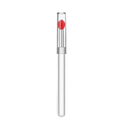 Silicone Lip Balms Lip Mask Brush With Sucker Dust Cover Makeup Brushes Lip Film Brush Anti-lost Dust Cover