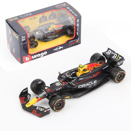 Bburago 1:43 2024 F1 Alloy Car Model Formula Racing Die Cast Toy SF24 RB20 W15 MCL38 Red Bull Mercedes New Season