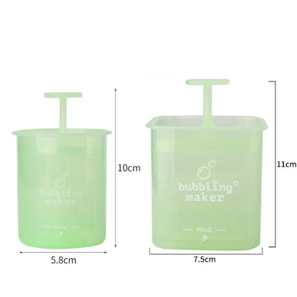1PC Foaming Clean Tool Simple Face Cleanser Shower Bath Shampoo Foam Maker Bubble Foamer Device Cleansing Cream Reusable Tools