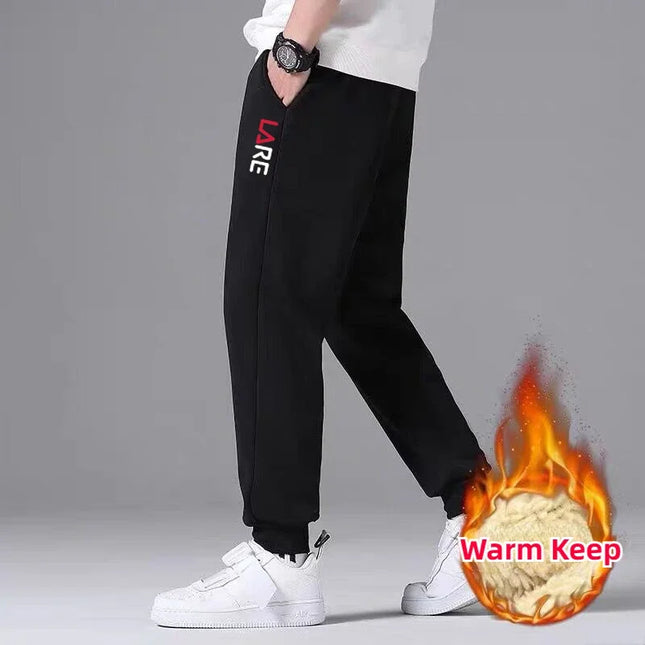 Men Winter Sexy Outdoor Sex Easy Crotchless Sweatpants Plus Thermal Thicken Hot Pants Sweatpants Warm Keep Open Crotch Leggings