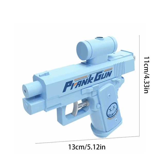 Double headed prank, double-sided water gun, reverse water gun, creative and funny prank toy