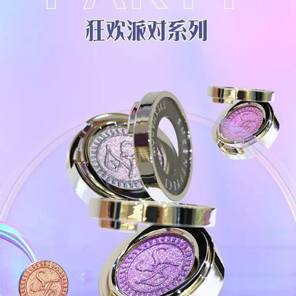 Sheeneffect Chameleon Eyeshadow Long Lasting Super Shimmering Single Color Delicate High Gloss Shiny Pearl Flash Eye Makeup