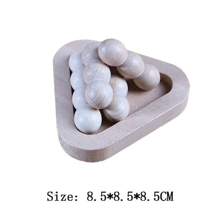 Wooden Luban Lock Unlock Interlocking Puzzle Rompecabezas IQ Test Brain Teaser Game For Adults And Kids Educational Toys