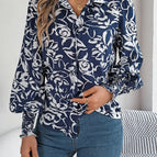 Navy Blue Blouser / S