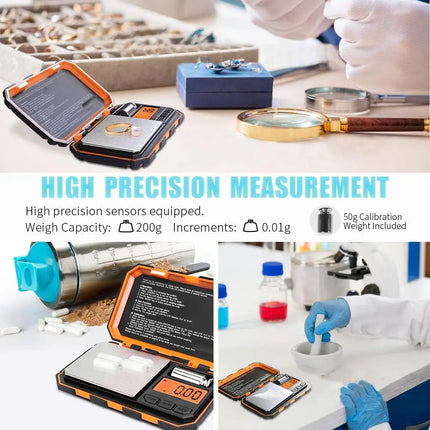 Digital Pocket Scale 200g / Balance Poche Numérique